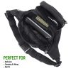 EDC Hunting Tactical Fanny Pack with USA Flag Patch