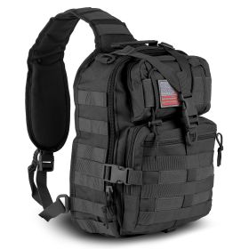 EDC Range Bag - Pistol Sling Bag Backpack (14 Liter) (Color: Army Green|Black|Khaki)